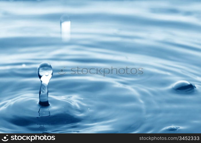 water wet speed splash macro close up