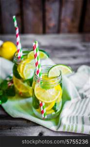 Water with citrus