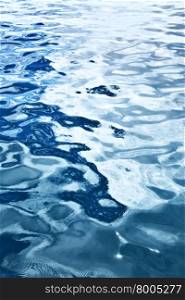 Water with waves, may be used as abstract background
