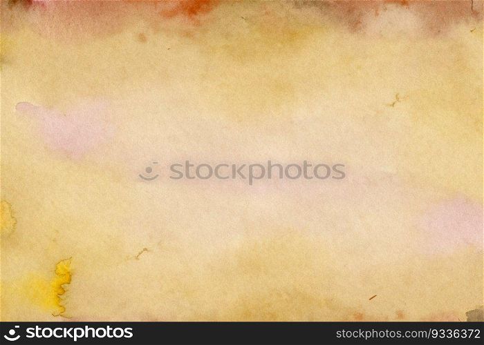 watercolor art background. watercolor abstract background on old paper