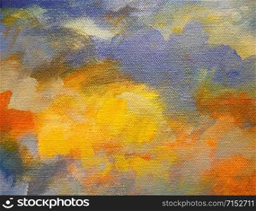 Watercolor art brush stroke paint abstract background.