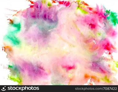 watercolor colorful background