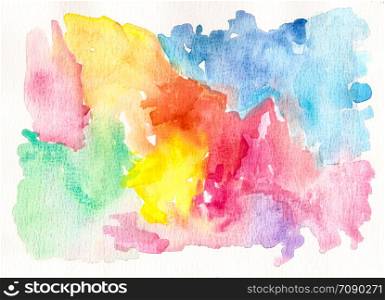 watercolor colorful background