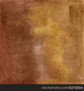 Watercolor gradient brown background with brush strokes and smudges. Hand-drawn illustration. Watercolor gradient brown background with brush strokes and smudges