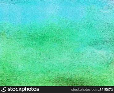Watercolor green background with brush strokes, dots, spots. Hand-drawn illustration. Watercolor green background with brush strokes, dots, spots