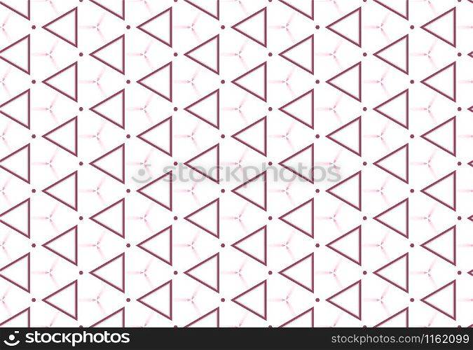 Watercolor seamless geometric pattern design illustration. Background texture.