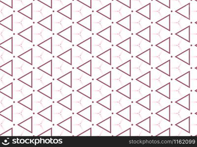 Watercolor seamless geometric pattern design illustration. Background texture.