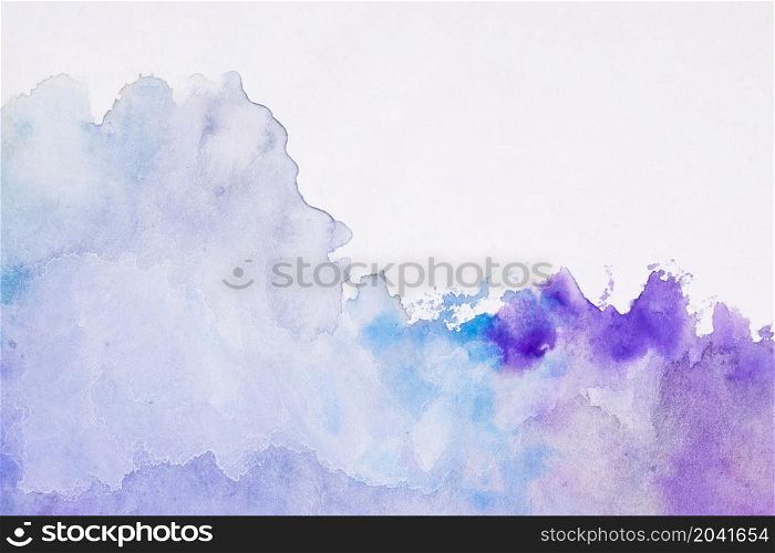 watercolour art hand paint gradient violet background