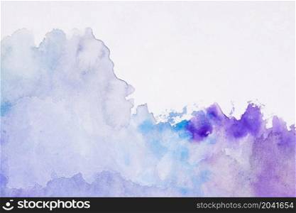watercolour art hand paint gradient violet background