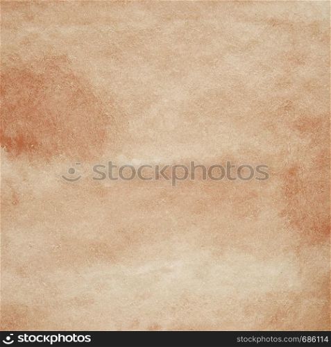 Watercolour background, art abstract brown watercolour painting textured design on white paper background