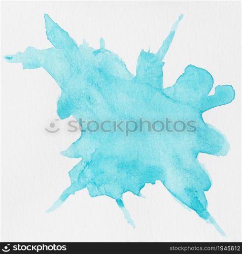 watercolour liquid blue splashes white background. High resolution photo. watercolour liquid blue splashes white background. High quality photo