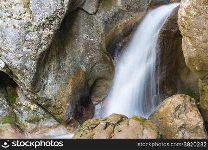 Waterfall at Mixnitz in Styria, Austria