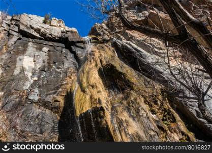 "Waterfall "Dobravishka Skaklya" - village Dobravitsa, Bulgaria"