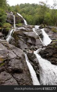 Waterfall, Hardangervidda, Hardanger, Norway