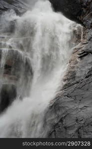 Waterfall in a forest, Shannon Falls, Shannon Falls Provincial Park, British Columbia, Canada