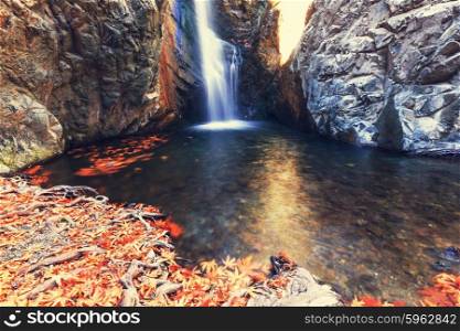 Waterfall in Cyprus