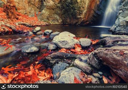 Waterfall in Cyprus