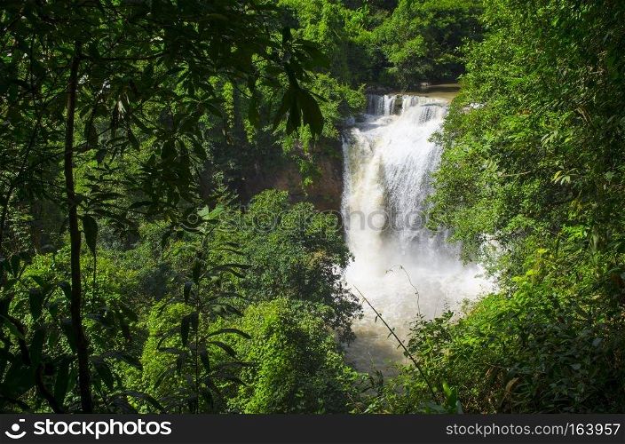 Waterfall in Khao yai national park, Thailand