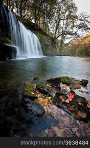 Waterfall in Wales