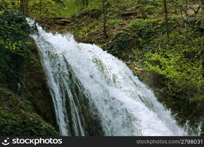 Waterfall Jur-Jur in Cremea.