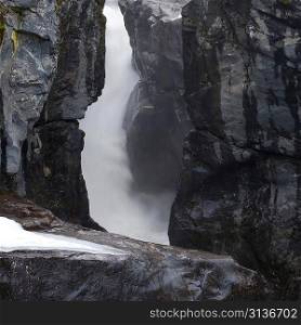 Waterfall, Nairn Falls, Nairn Falls Provincial Park, Whistler, British Columbia, Canada