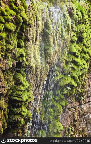 Waterfall on a mountain, Mt Yuntai, Jiaozuo, Henan Province, China