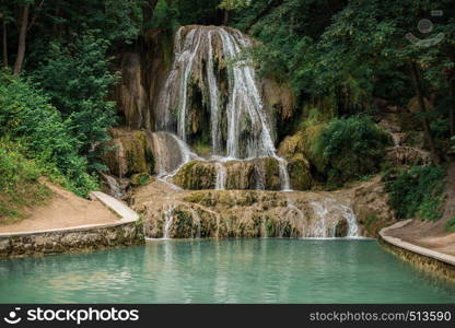 waterfall or mineral water in Lucky Slovakia