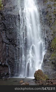 waterfall. Polynesia. Tahiti