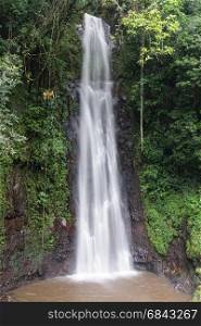 Waterfall Sao Nicolau, Sao Tome and Principe, Africa