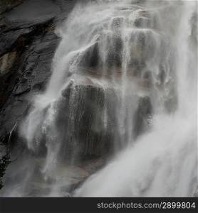 Waterfall, Shannon Falls, Shannon Falls Provincial Park, British Columbia, Canada