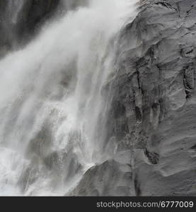 Waterfall, Shannon Falls, Shannon Falls Provincial Park, British Columbia, Canada