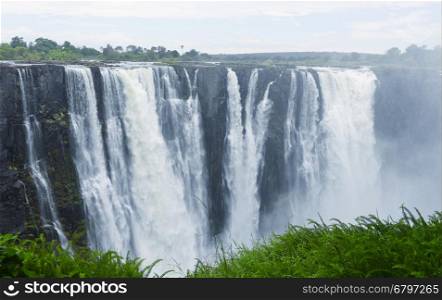 waterfall Victoria in South Africa