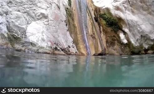 Waterfalls in Greece Lefkada