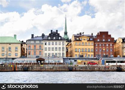 Waterfront in Stockholm (Gamla Stan)