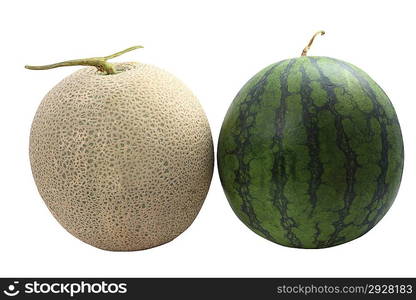 Watermelon and melon