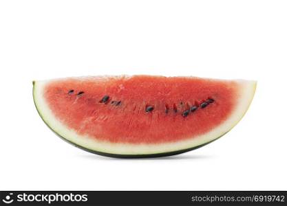 watermelon isolated on white background with clipping path and soft shadow
