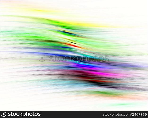 Wave abstract background. Digital generated image