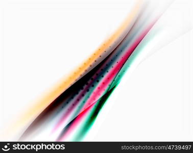 Wave abstract background, template