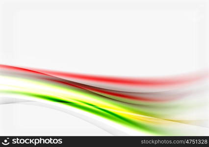 Wave abstract background, template