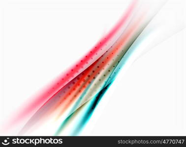 Wave abstract background, template