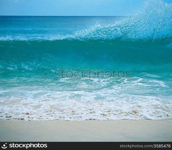 Wave Breaking on Shore