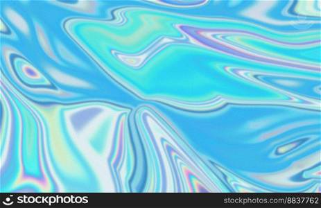 Wave holographic grainy texture background