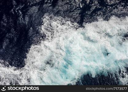 wave ocean or sea water background. wave ocean or sea water background. Blue sea water in calm.