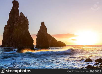 Wave on the beach