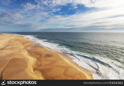 Wave on the beach