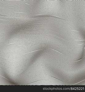 Wave Stripe Background. Grunge Line Textured Pattern.. Wave Stripe Background. Grunge Line Textured Pattern