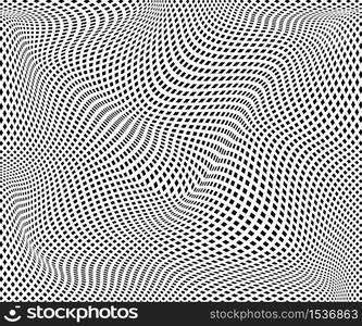 Wave Stripe Background - simple texture for your design. EPS10 vector