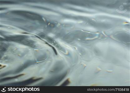 Waves and water drops