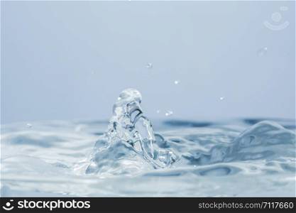Waves and water drops