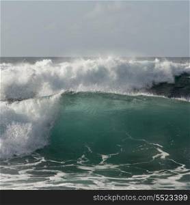 Waves in the ocean, Haleiwa, North Shore, Oahu, Hawaii, USA